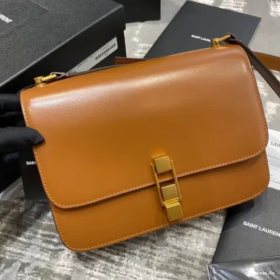 SATCHEL SMOOTH CARRE YSL IN LOULOU LEATHER 0704